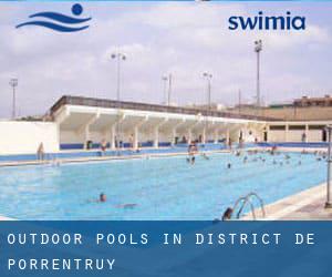 Outdoor Pools in District de Porrentruy