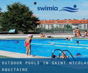 Outdoor Pools in Saint-Nicolas (Aquitaine)