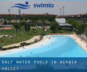 Salt Water Pools in Acadia Valley