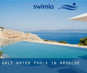 Salt Water Pools in Ardèche