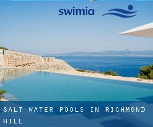 Salt Water Pools in Richmond Hill