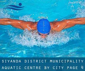 Siyanda District Municipality Aquatic Centre by City - page 4